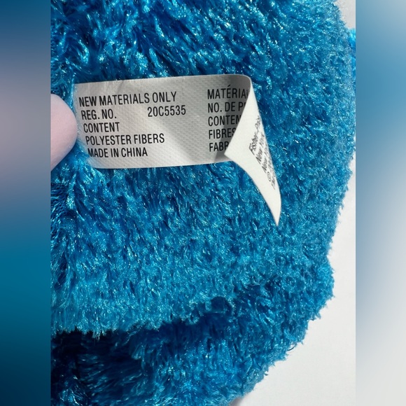 Mattel Fisher Price Sesame Street Cookie Monster 20" Plush Stuffed Toy 2004 RARE - Picture 7 of 10